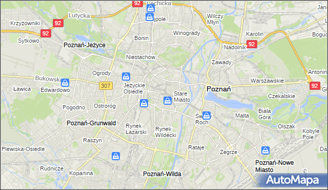 mapa Święty Marcin, Święty Marcin na mapie Targeo