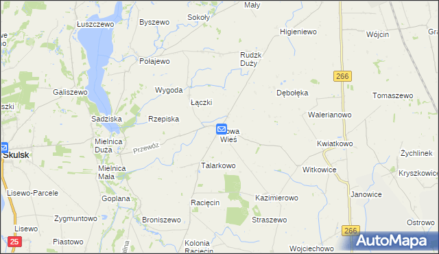 mapa Nowa Wieś gmina Piotrków Kujawski, Nowa Wieś gmina Piotrków Kujawski na mapie Targeo