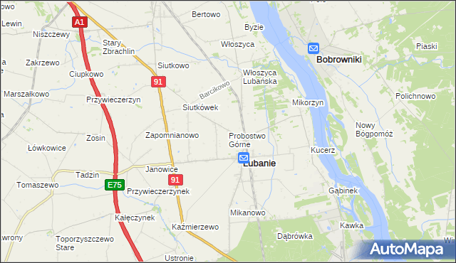 mapa Probostwo Górne, Probostwo Górne na mapie Targeo