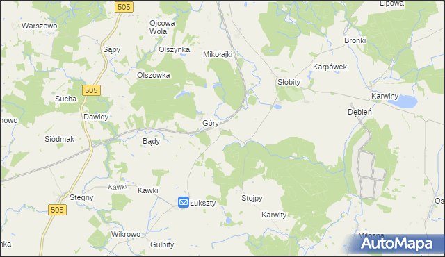 mapa Słobity-Stacja, Słobity-Stacja na mapie Targeo