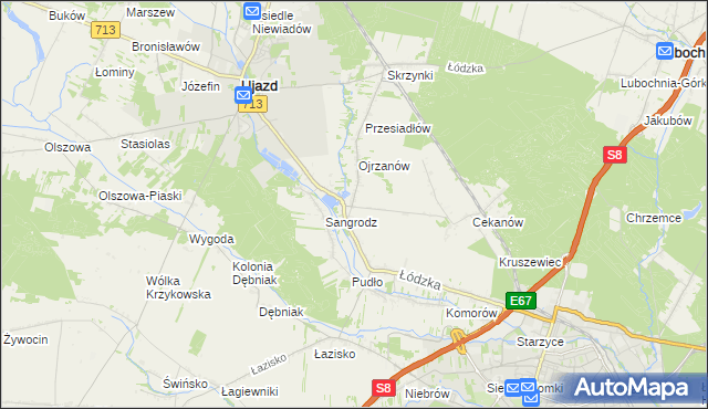 mapa Tobiasze, Tobiasze na mapie Targeo