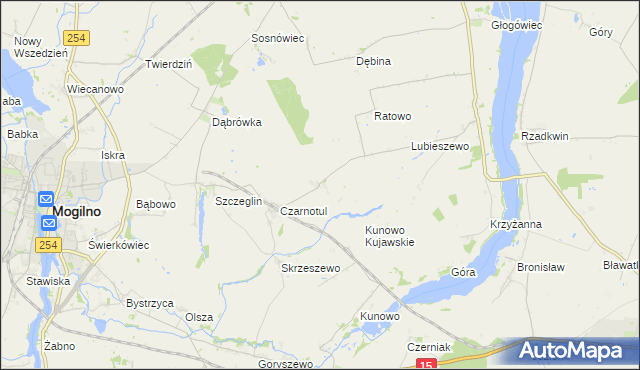 mapa Białotul, Białotul na mapie Targeo
