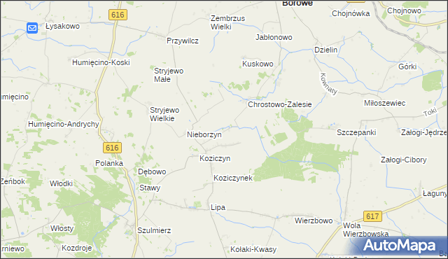mapa Radomka, Radomka na mapie Targeo