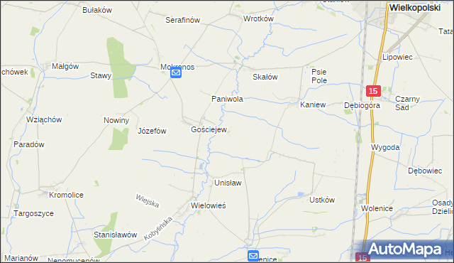 mapa Suśnia, Suśnia na mapie Targeo