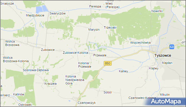 mapa Przewale, Przewale na mapie Targeo