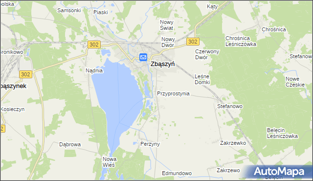 mapa Przyprostynia, Przyprostynia na mapie Targeo