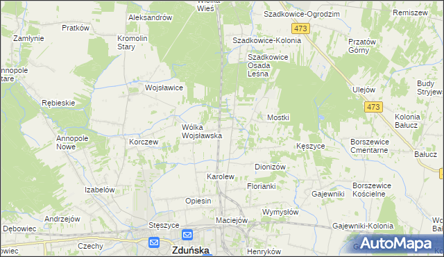 mapa Suchoczasy, Suchoczasy na mapie Targeo