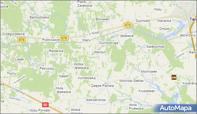 mapa Bystrzanów, Bystrzanów na mapie Targeo