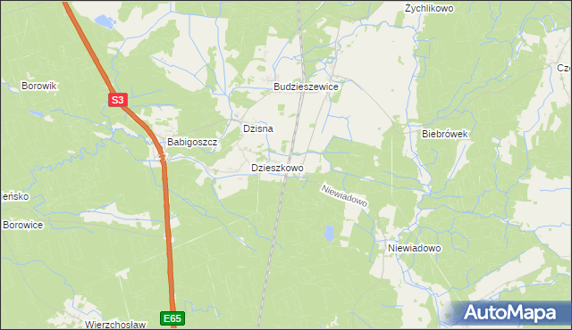 mapa Sobieszewo, Sobieszewo na mapie Targeo