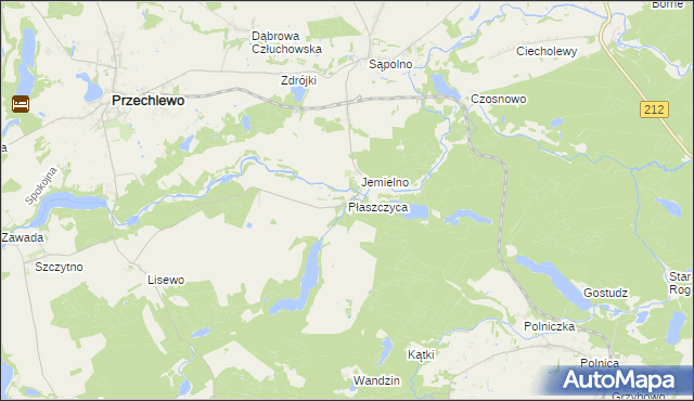 mapa Płaszczyca, Płaszczyca na mapie Targeo