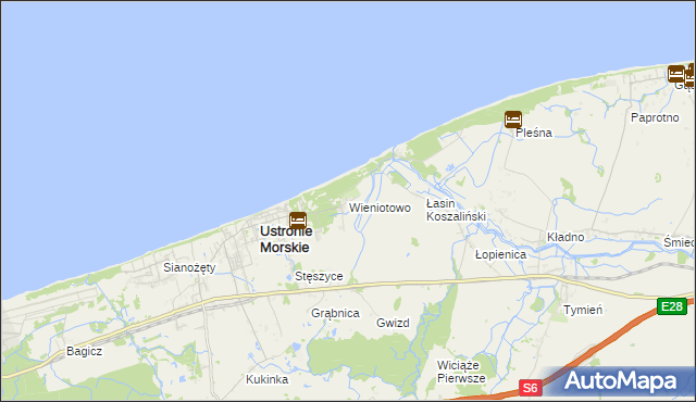 mapa Wieniotowo, Wieniotowo na mapie Targeo