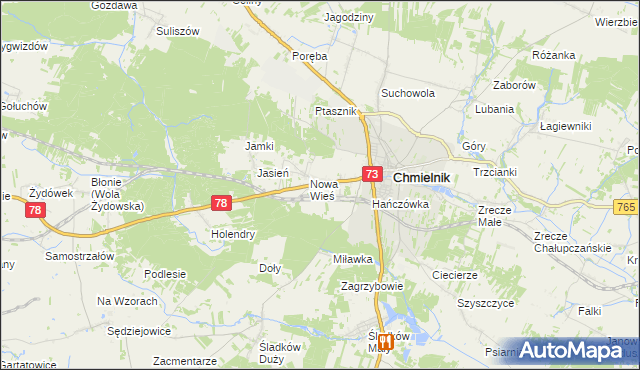 mapa Przededworze, Przededworze na mapie Targeo