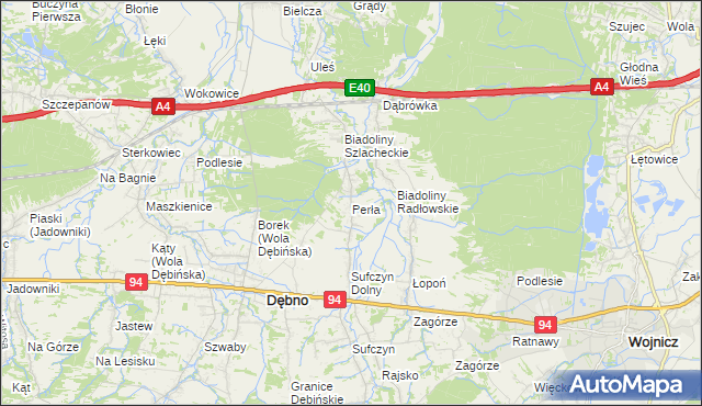 mapa Perła, Perła na mapie Targeo