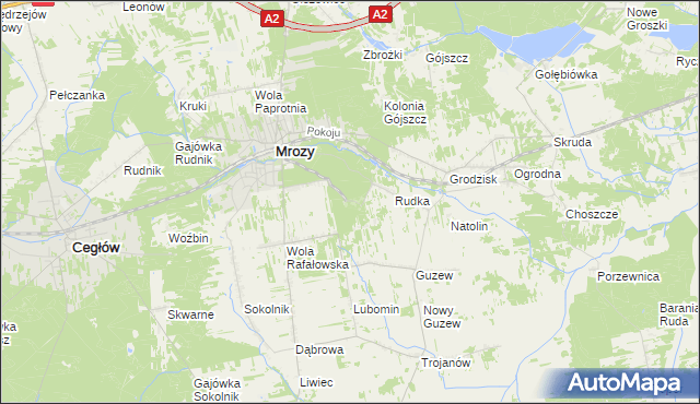 mapa Rudka-Sanatorium, Rudka-Sanatorium na mapie Targeo