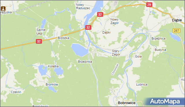 mapa Dychów, Dychów na mapie Targeo