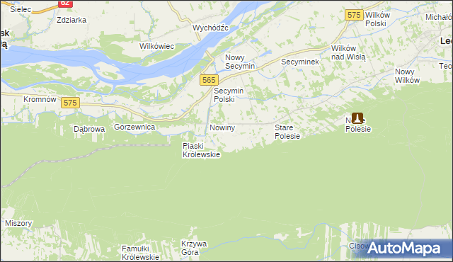 mapa Krubiczew, Krubiczew na mapie Targeo