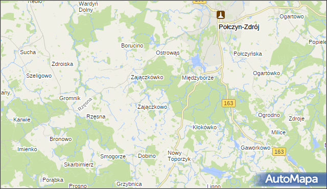 mapa Plebanówka, Plebanówka na mapie Targeo