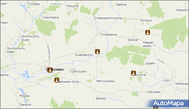 mapa Szystowice, Szystowice na mapie Targeo