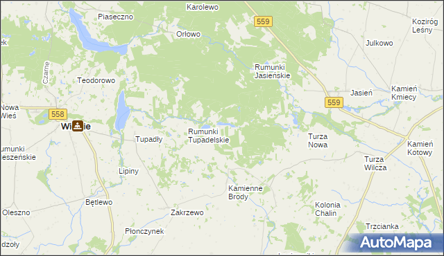 mapa Będzeń, Będzeń na mapie Targeo