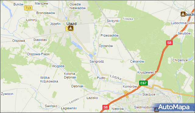 mapa Tobiasze, Tobiasze na mapie Targeo