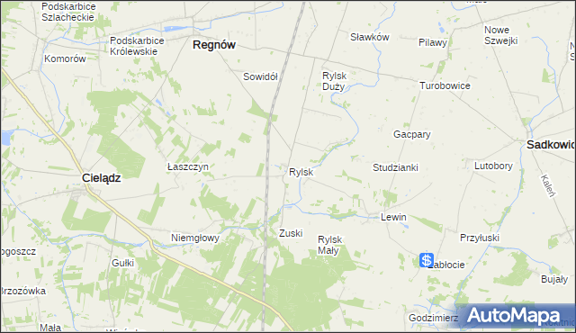 mapa Rylsk, Rylsk na mapie Targeo