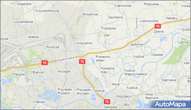 mapa Pobiednik Wielki, Pobiednik Wielki na mapie Targeo