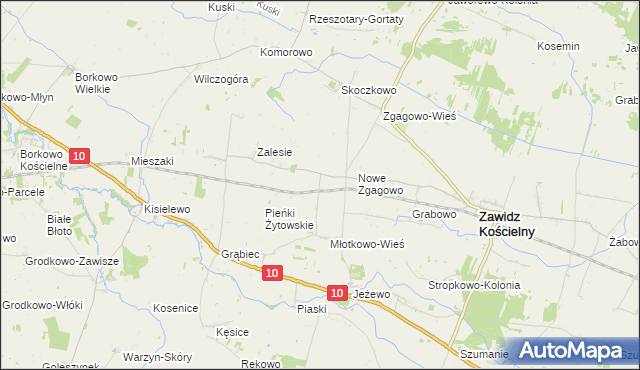 mapa Młotkowo-Kolonia, Młotkowo-Kolonia na mapie Targeo