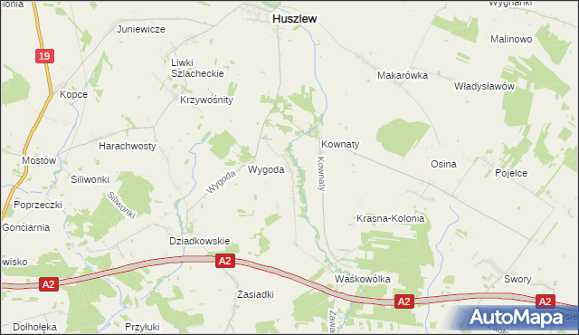 mapa Żurawlówka, Żurawlówka na mapie Targeo