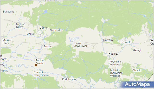 mapa Kobylnica Ruska, Kobylnica Ruska na mapie Targeo