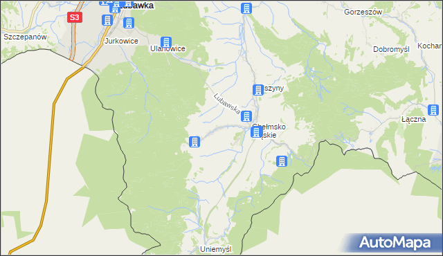 mapa Błażejów, Błażejów na mapie Targeo