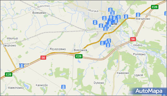 mapa Bobrowiczki, Bobrowiczki na mapie Targeo