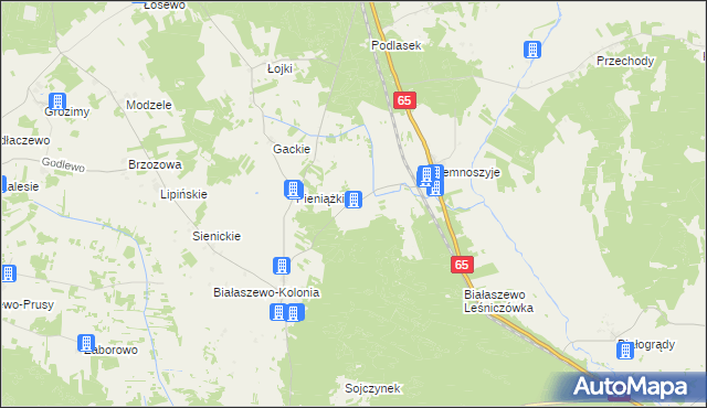 mapa Brzozowa Wólka, Brzozowa Wólka na mapie Targeo