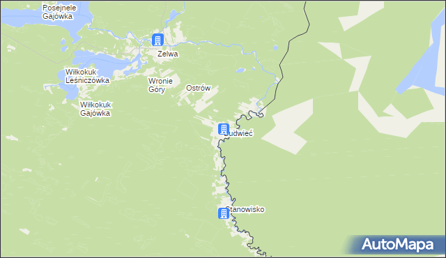 mapa Budwieć, Budwieć na mapie Targeo