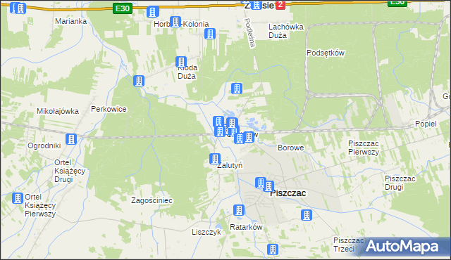 mapa Chotyłów, Chotyłów na mapie Targeo