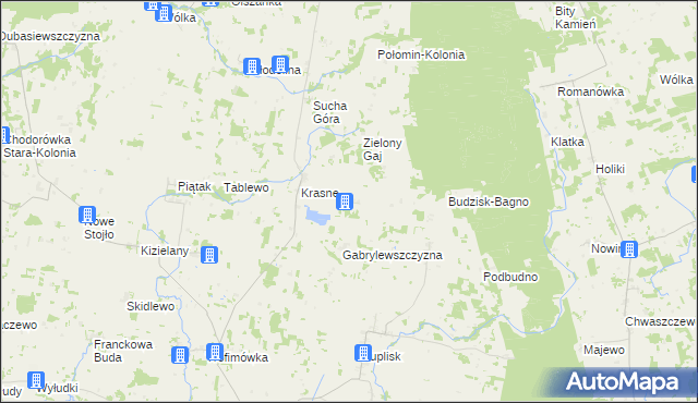 mapa Cieśnisk Wielki, Cieśnisk Wielki na mapie Targeo