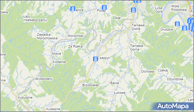 mapa Czaszyn, Czaszyn na mapie Targeo