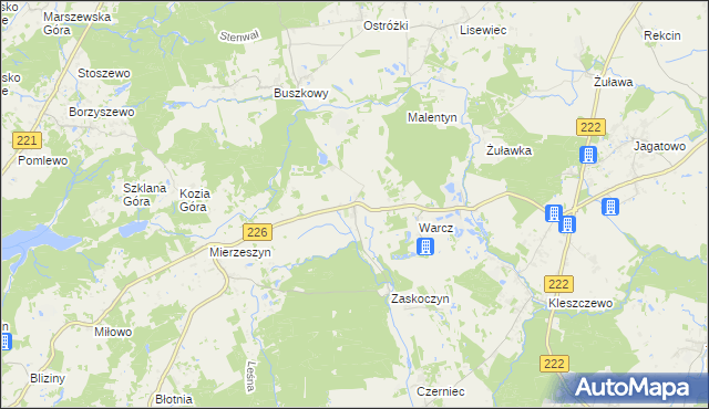 mapa Domachowo gmina Trąbki Wielkie, Domachowo gmina Trąbki Wielkie na mapie Targeo