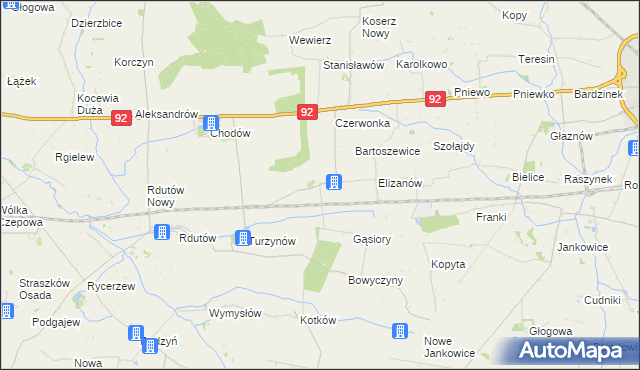 mapa Domaników, Domaników na mapie Targeo