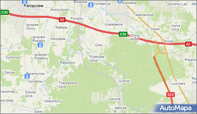 mapa Duraj, Duraj na mapie Targeo