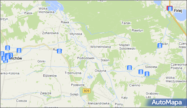 mapa Gawłówka, Gawłówka na mapie Targeo