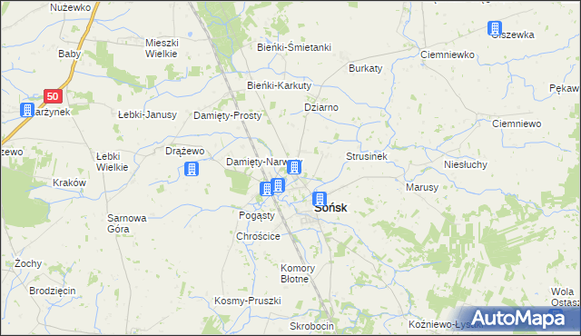 mapa Gołotczyzna, Gołotczyzna na mapie Targeo