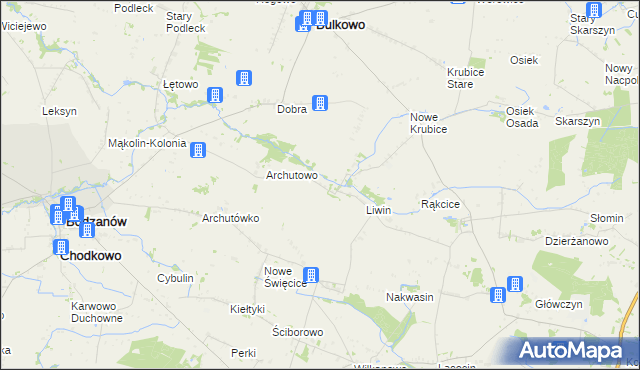 mapa Gromice, Gromice na mapie Targeo