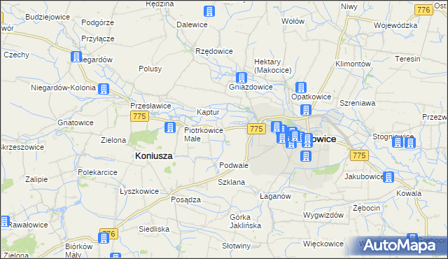 mapa Jazdowiczki, Jazdowiczki na mapie Targeo