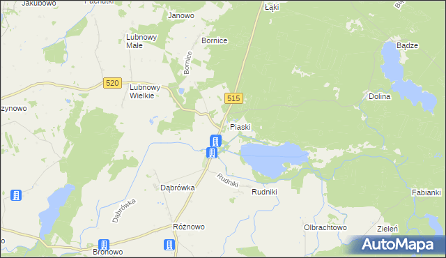 mapa Kamieniec gmina Susz, Kamieniec gmina Susz na mapie Targeo