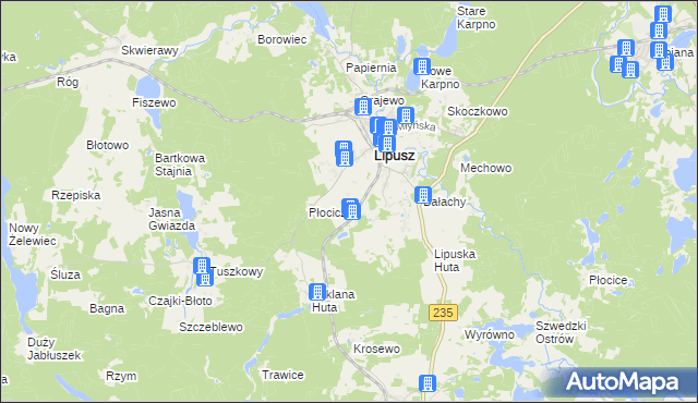 mapa Konitop, Konitop na mapie Targeo