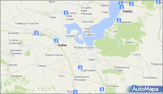mapa Kulików, Kulików na mapie Targeo
