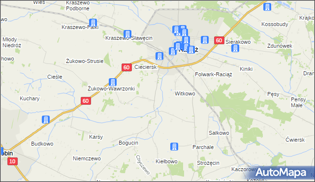 mapa Łempino, Łempino na mapie Targeo