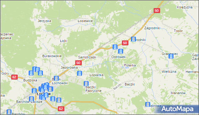 mapa Łojew, Łojew na mapie Targeo