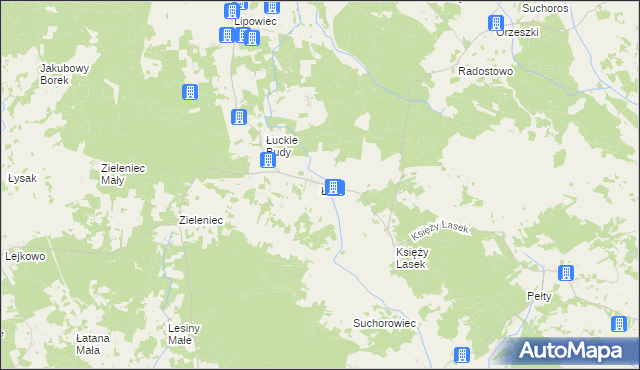 mapa Łuka, Łuka na mapie Targeo