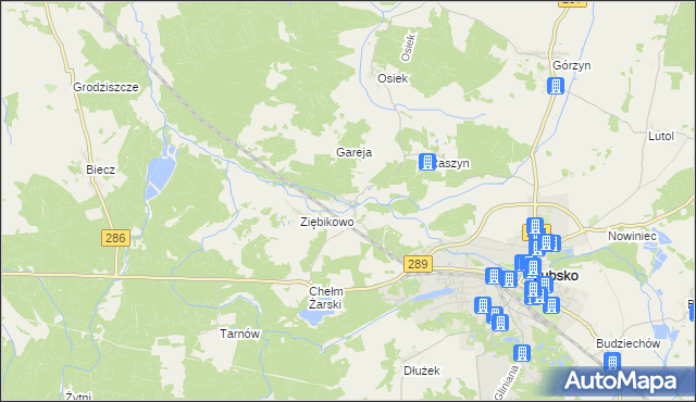 mapa Mierków, Mierków na mapie Targeo